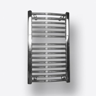 Kúpeľňový radiátor oblý Stelrad Madrid 420 x 700, rebríkový, chróm