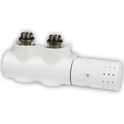 Termostatický ventil FLEXO-B Set pre stredové pripojenie 1/2-3/4 biela, L234006001