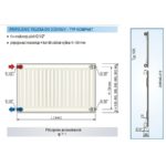 Panelový radiátor KORAD 10K 400 x 3000, Kompakt, 1044300013