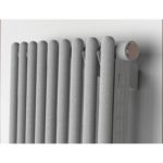 Dizajnový radiátor kúpeľňový vertikal CEZAR AD1, 1000 x 700, 758W GR