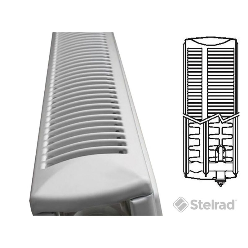 Panelový radiátor Stelrad Softline Compact 22VK 600 x 800